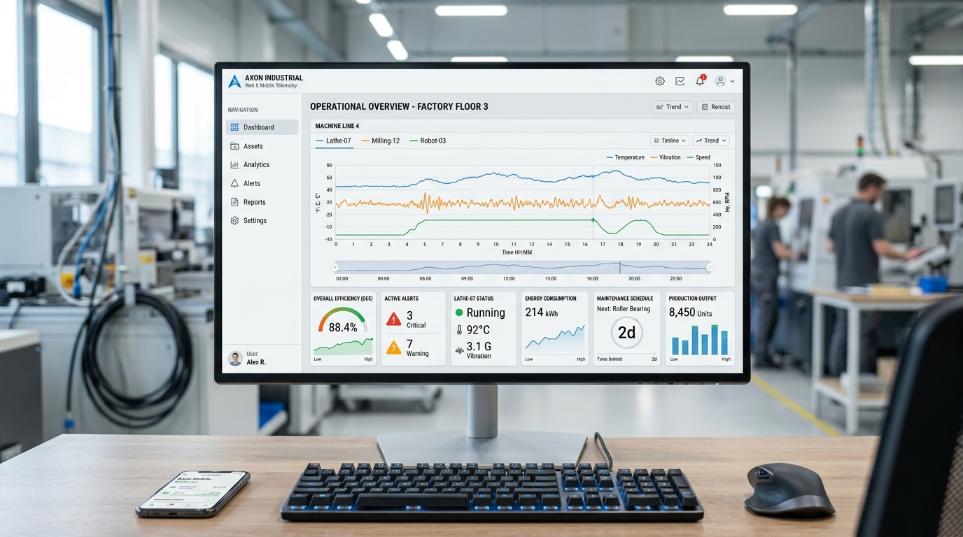 Tailor-Made Industrial Software & Dashboards